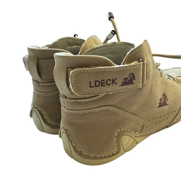 LDeck Explorer Men's Tan Outdoor Walking Hiking Shoes Size EU 38 - Picture 5 of 8